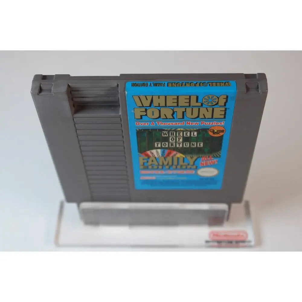 Wheel of Fortune Family Edition (Nintendo Entertainment System, 1990) Game Only